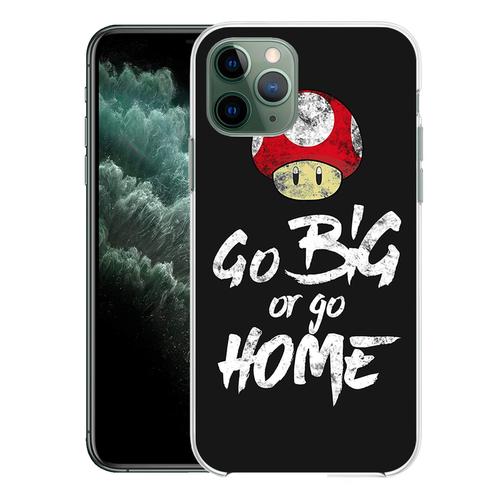 Coque Pour Iphone 11 Pro Max - Go Big Or Go Home Musculation