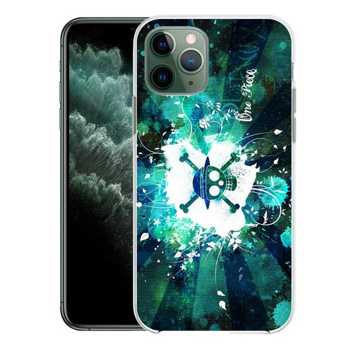Coque Pour Iphone 11 Pro Max - One Piece Neon Vert
