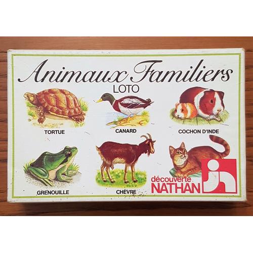 Loto des animaux familiers - Éditions Nathan
