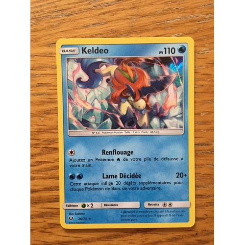 (665) Keldeo 26/73 Pokemon