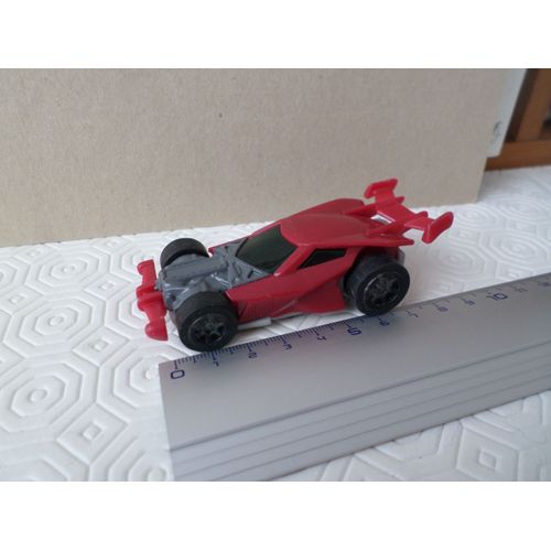 Dragster Rouge Moteur Gris Avec Aileron-Hot Wheels