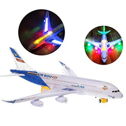 Avion Pour Enfants Jouet Avion Électrique Musique Lumière Et Son Modèle Avion Jouet Garçon Et Fille En Plein Air Jouet Jeu Avion