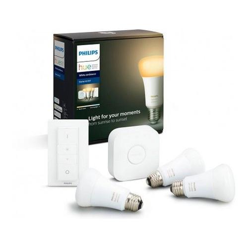 Pack Philips Démarrage E27 Hue White & Ambiance