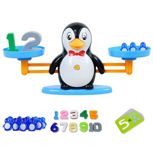 Mignon Animal Math Balance Balance Jouet Enfants Mathématiques Addition Et Soustraction Illumination Petite Enfance Jouets Éducatifs