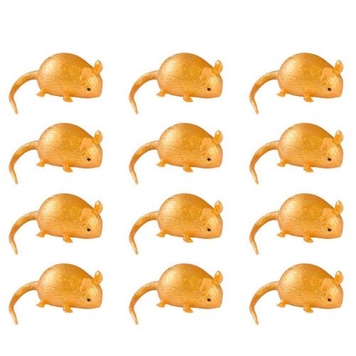 12 Pièces Souris Ventilation Eau Polo Décompression Jouet Fracassant Balle D'échappement Jouet Adulte Soulagement Pression Eau Polo Décompression Jouet