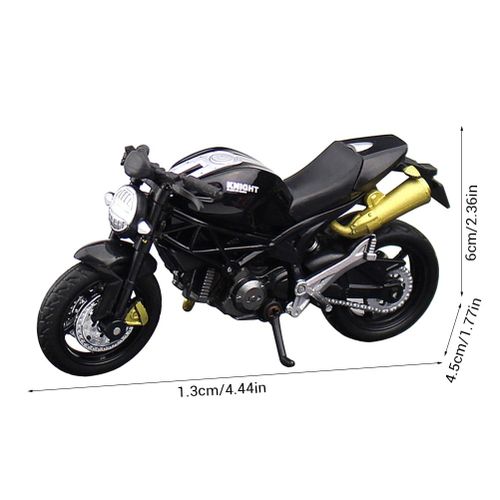 1:18 Moulage Sous Pression Simulation Alliage Coulissant Moto Collection Modèle Jouet Bureau Décoration Cadeau Pour Enfants