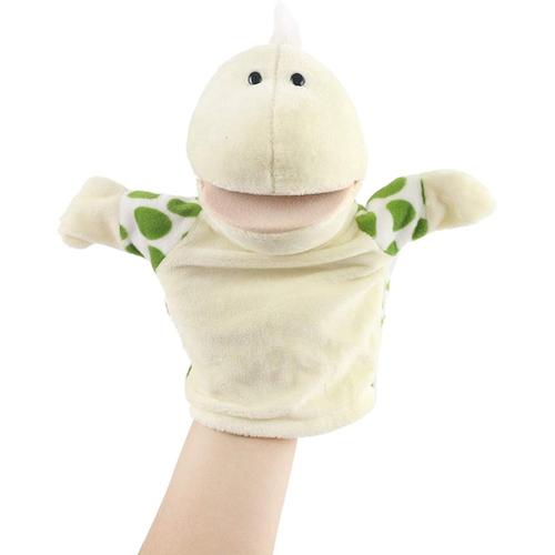 Dessin Animé Tortue En Peluche Animal Main Marionnette Jouet Enfants Jeu De Rôle Conte Interactif Gants Marionnette Jouet Éducatif Cadeau