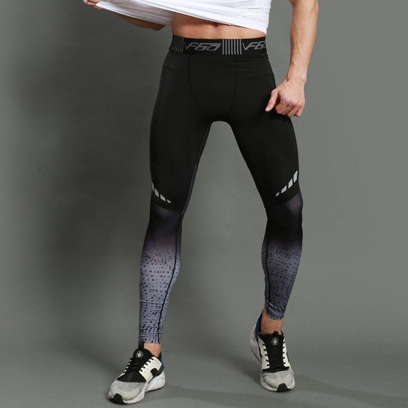 Pantalon De Compression Pour Homme Leggings De Sport Course Collant Running  Fitness Musculation Gris - Cdiscount Sport