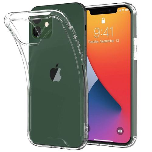 Coque Iphone 12 Mini Transparente Antichoc Silicone Bumper