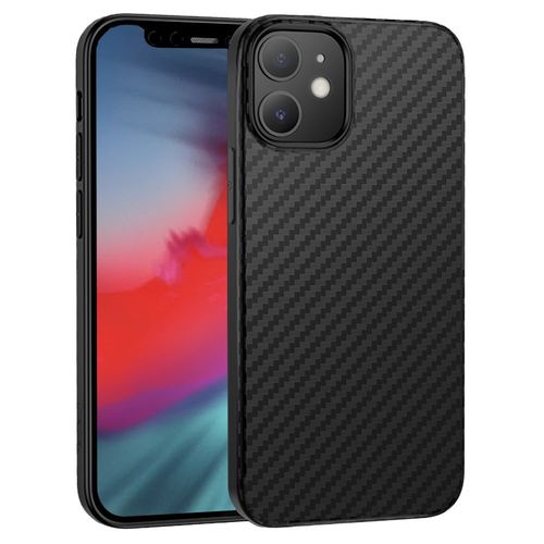 Coque Silicone Pour Iphone 12, Noir Silicone Ultra-Fine Protection Antichoc Anti-Rayures