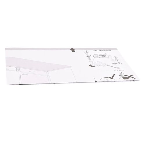 Gabarit de perçage - Lave-vaisselle (140002854176 IKEA)