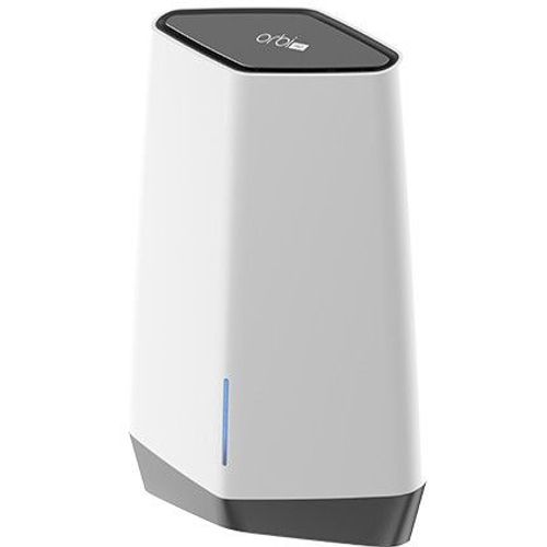 NETGEAR Orbi Pro SRS80 AX6000 WiFi 6 Tri-band Add-on Satellite - Extension de portée Wifi - 5 ports - 1GbE, 2.5GbE - Wi-Fi 6 - 2,4 GHz (1 bande)/5 GHz (2 bandes) - Tension CC