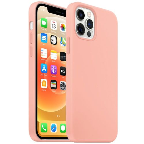 Coque Pour Iphone 12 Pro (6,1"") En Premium Tpu, Antichoc, Anti-Dérapante - Rose