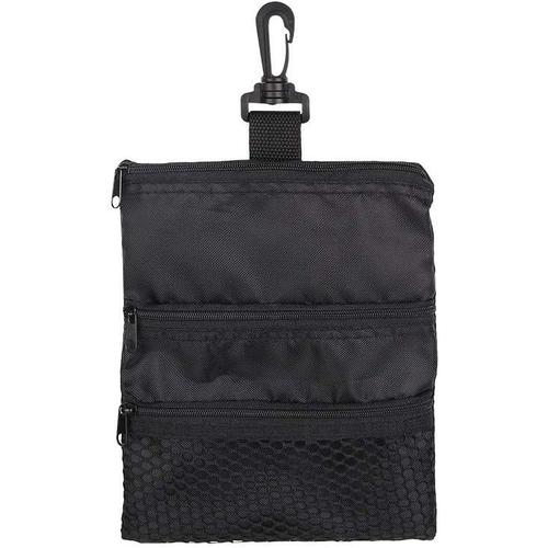 Pratique Sac De Balle De Golf, Multi-Poches Oxford Sac ¿¿ Main Accessoires De Balle De Golf(Noir)