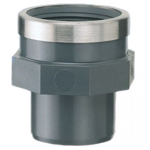 Manchon PVC pression à coller - diamètre63 - filetage 50/60 CODITAL