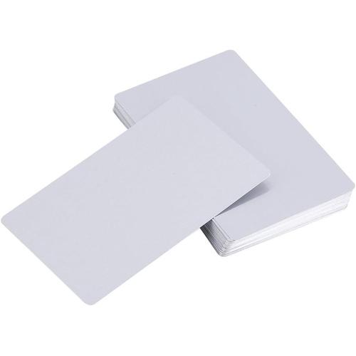 Cartes de Visite - Impressionnantes Cartes de Visite Professionnelles en M¿¿tal Grav¿¿ Avec Marque, 50pcs (Argent)