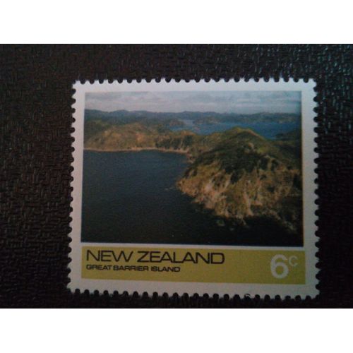 Timbre Nouvelle-Zelande Yt 621 Île De La Grande Barrière 1974 ( 0031004 )