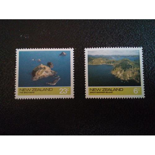 Timbre Nouvelle-Zelande Yt 621 - 624 Îles 1974 ( 0031004 )
