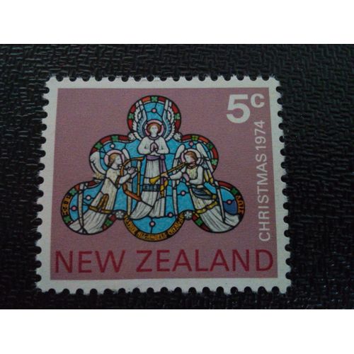 Timbre Nouvelle-Zelande Yt 619 Fenêtre D'ange 1974 ( 0031004 )