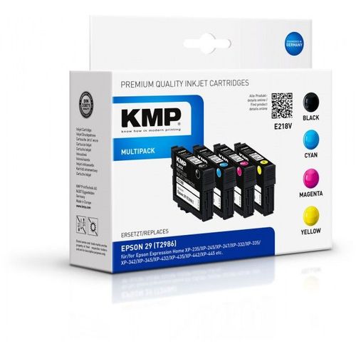 KMP E218V Multipack BK/C/M/Y compatible avec Epson T 2986
