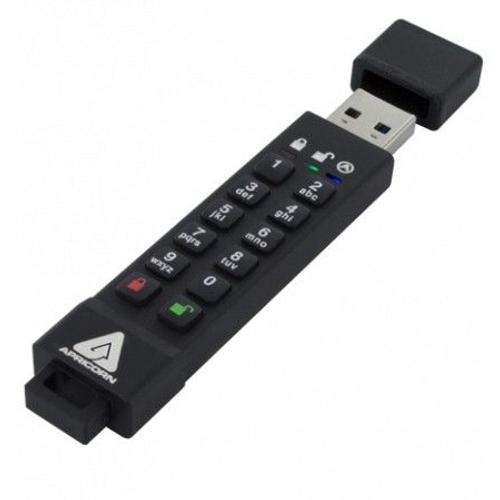 Clé sécurisée Apricorn Aegis 3z - Clé USB - chiffré - 128 Go - USB 3.1 - FIPS 140-2 Level 3