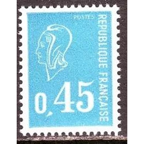 Timbre France 1971 Neuf ** Yt N° 1663 Marianne De Bequet Typographie
