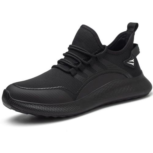 Chaussures De Sécurité, Homme Legere Basket Securite Respirante Embout Acier Femmes Chaussures De Travail Antidérapantes(Noir Eu 39) Goodnice