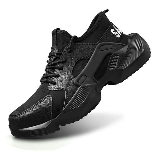 Chaussures De Sécurité, Hommes D'air Légère Basket De Sécurité, Antidérapant Embout Acier Respirant Chaussures Travail Secruite Comfort Et Construction Industrie(43eu) Goodnice