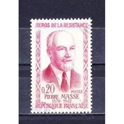Timbre France 1960 Neuf ** Yt N° 1249 Pierre Masse