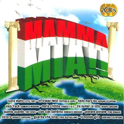 Mamma Mia - Chansons Italienne Traditionnel - Volume 1 Et 2 - Avec Box Sur Jacquette - Import Spain - Edition Ok Records - Total De 24 Titres
