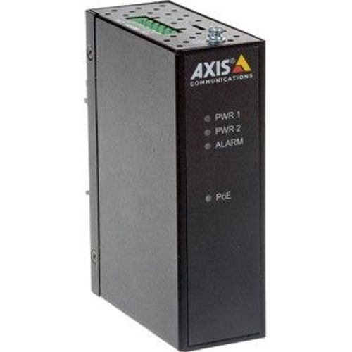 AXIS T8144 Industrial Midspan - Injecteur de puissance - DC 20 - 60 V - 60 Watt - noir - pour AXIS C1410, D3110, P1385-E, P1455-LE, P1455-LE-3, Q6100-E 50, W400