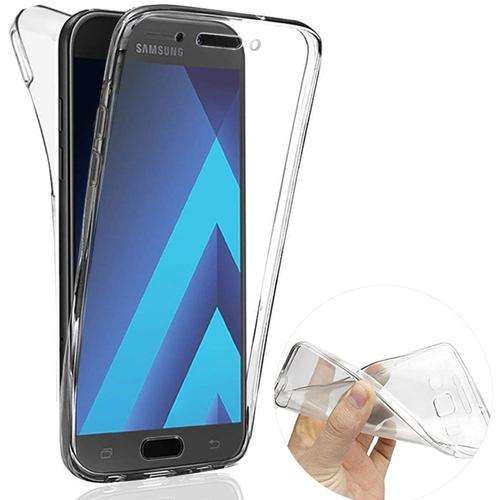 Coque Pour Samsung Galaxy S10e Transparent Intégrale Avant Et Arrière 360 Degrés Étui De Protection,[Avant + Arrière] Silicone Coque Anti-Choc Anti-Rayures De Housse