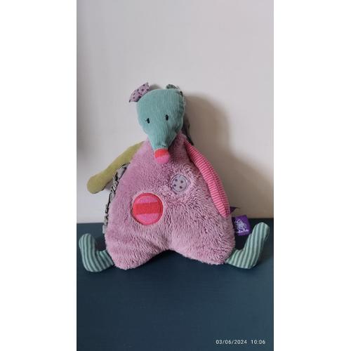 Doudou Peluche Souris Musicale Moulin Roty