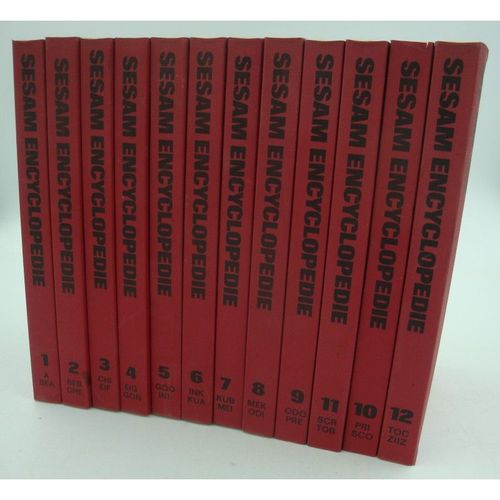 Sesam Encyclopedie Geillustreerde / Alfabetische - 12 Volumes - 1970 Bosch Keuning