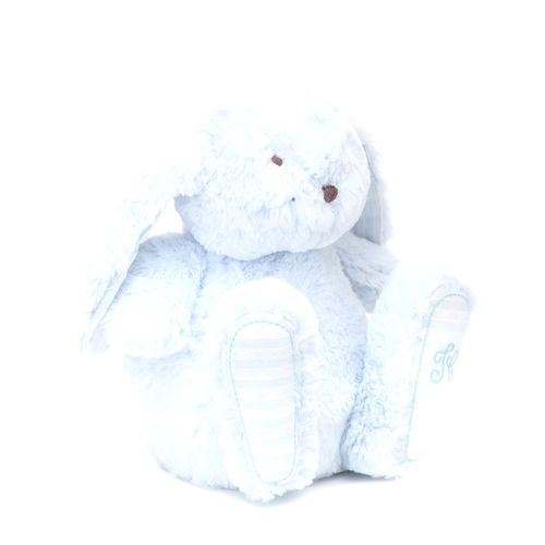 Doudou Lapin Bleu Augustin Tartine Et Chocolat 24cm Jouet Peluche Bébé Soft Toy Plush Blue Bunny Baby