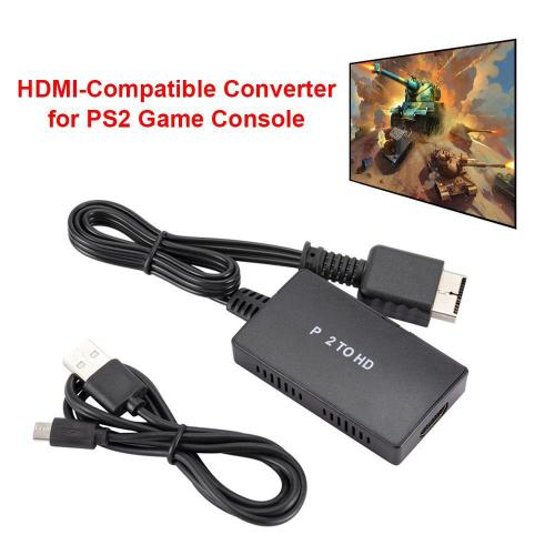 S¿¿parateur de cable Audio HD pour Console de jeu PS2, convertisseur Compatible HDMI, adaptateur, accessoires