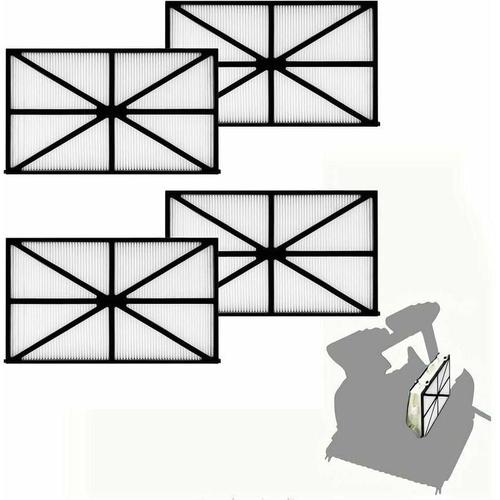 Lot de 4 Filtres Robotiques pour Piscine Rcx70101, filtres de Recharge de Cartouche filtrante pour Hayward Robotic AquaVaC TigerShark SharkVac,Cartouches de filtres de Piscine 827261