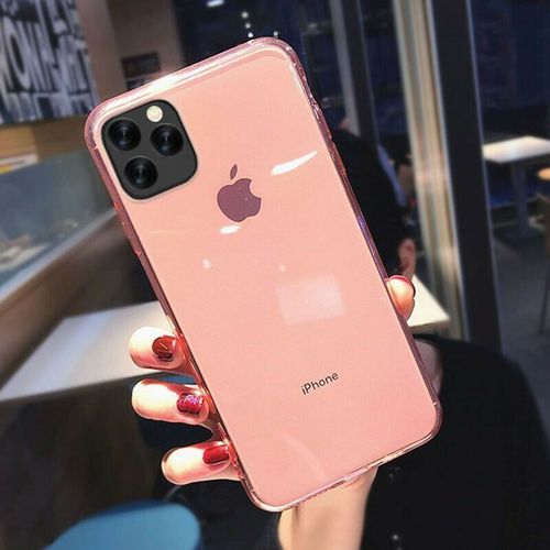 Coque Silicone Pour Iphone 12 Pro Max Bumper Anti-Rayure - Rose