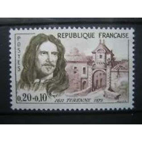 Timbre France 1960 Neuf ** Yt N° 1258 Henri De La Tour D'auvergne Vicomte De Turenne