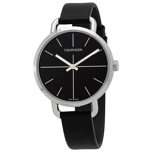 Calvin Klein K7b231cz Even Quartz Black Dial Ladies Watch