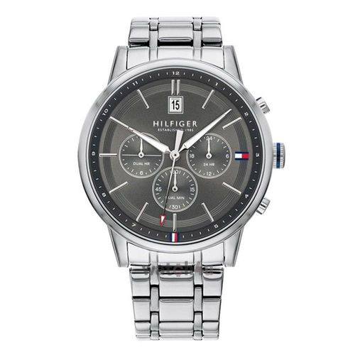Tommy Hilfiger Montre Argent Multi-Cadrans Hommes Kyle 1791632