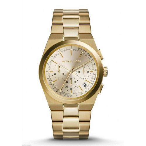 Michael Kors Mk5926 Channing Gold Tone Stainless Steel Chrono Men's Watch