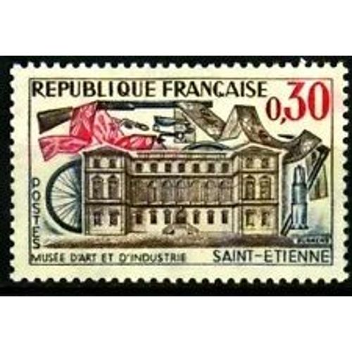 Timbre France 1960 Neuf ** Yt N° 1243 Musée D'art Et D'industrie À St Etienne