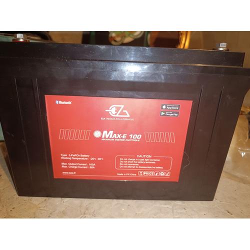 BATTERIE LITHIUM MAX E100AH EZA