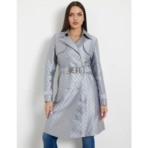 Trench Jacquard Logo 4g - Bleu Ciel