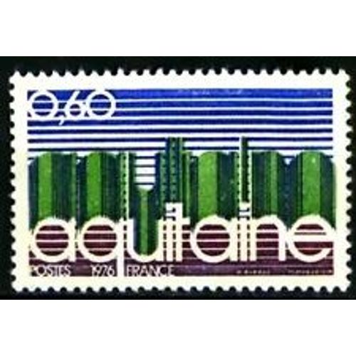 Timbre France 1976 Neuf ** Yt N° 1864 Aquitaine
