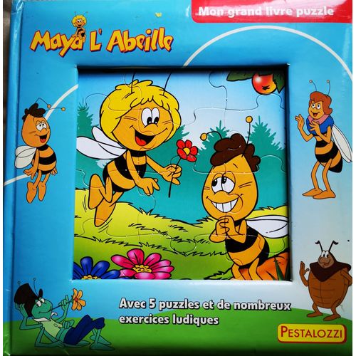Mon Grand Livre Puzzle Maya L'abeille