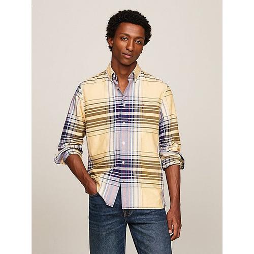 Chemise Oxford Coupe Standard À Carreaux M