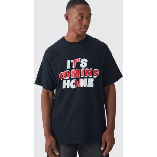 Oversized It's Coming Home T-Shirt Homme - Noir - L, Noir