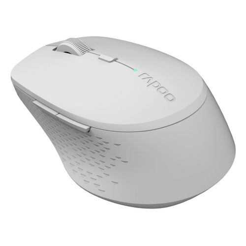 Souris optique sans fil Multi mode 2,4GHz/BT 3.0/BT 4.0 "M300" Gris clair